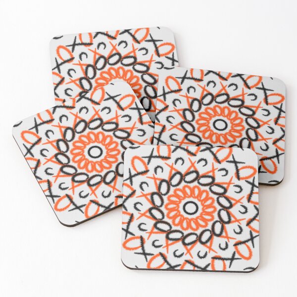 Item preview, Orange and black letters and numbers  designed and sold by MsArtyCrafts.