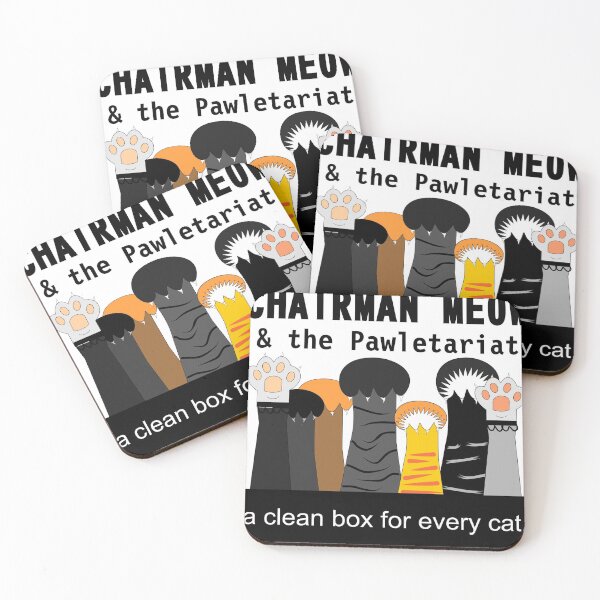 Item preview, Chairman Meow & the Pawletariat  designed and sold by thesoupdate.