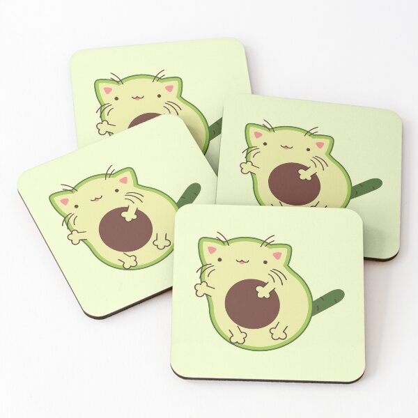 Item preview, Avocado cat designed and sold by Nikamii.