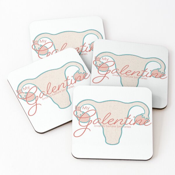 Item preview, Be My Galentine, Ovaries Before Brovaries, Ladies Celebrating Ladies, Custom Design designed and sold by JonnaKelley.