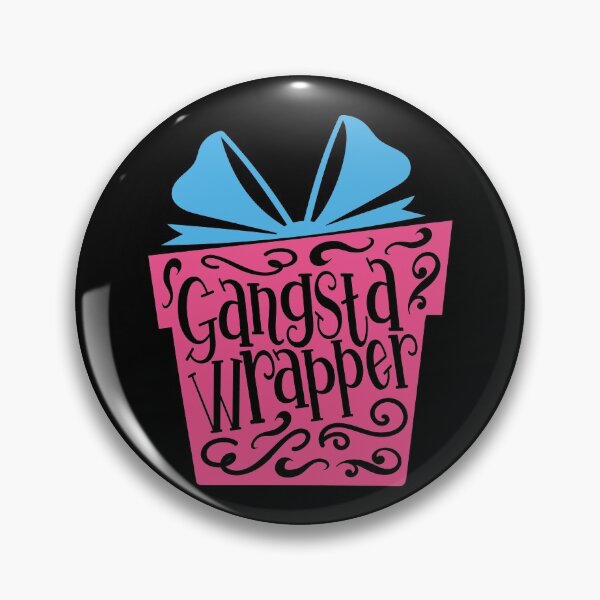 Item preview, This Gangsta Wrapper Loves Wrapping Presents | funny designed and sold by Petra Becker.