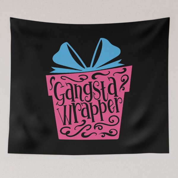 Item preview, This Gangsta Wrapper Loves Wrapping Presents | funny designed and sold by Petra Becker.