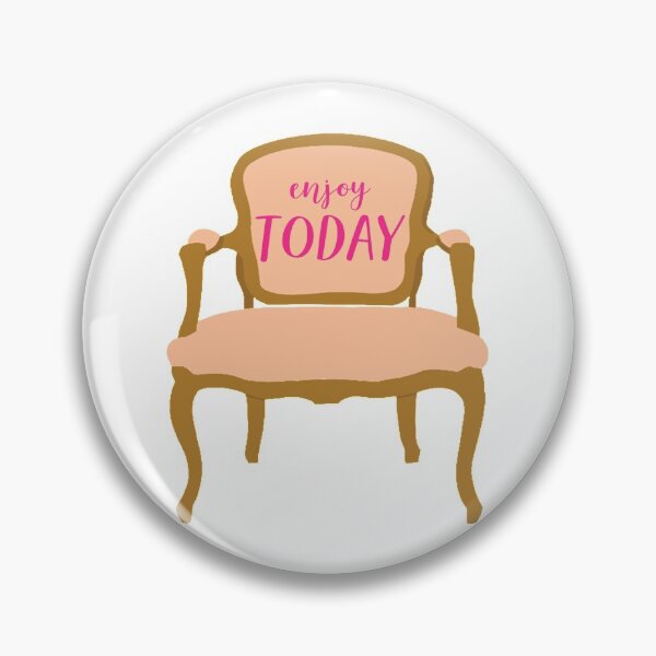Item preview, Pink Vintage Chair designed and sold by FabCreative.