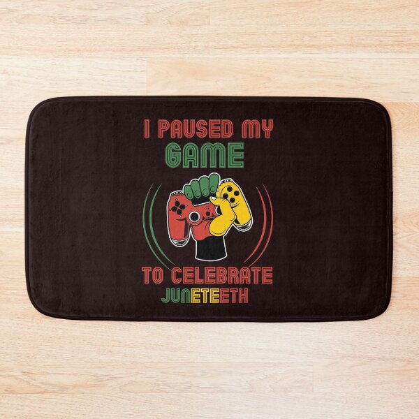 Item preview, Juneteenth Gamer I paused my game to celebrate juneteeth designed and sold by solimangomaa.