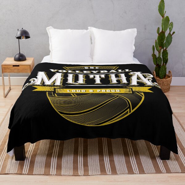 Item preview, Volleyball Mutha (Gold) | Vintage Ornate Typography designed and sold by 804 Volleyball Swag Volleyball Merch for players and fans.