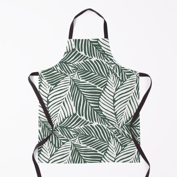 Item preview, Tropical Leaves in deep greens designed and sold by PatternsandHues.