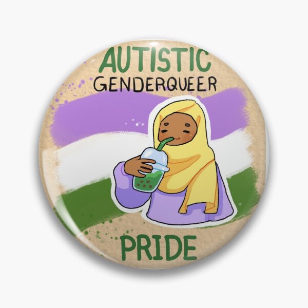 Item preview,  Orgullo autista de Genderqueer designed and sold by AnoukVitte.