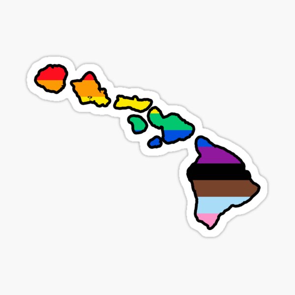 "Hawaii Pride" Sticker for Sale by fearcity Redbubble