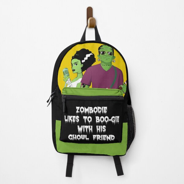Item preview, Zombodie Likes to Boo-gie with his Ghoul Friend designed and sold by Monique Prince.