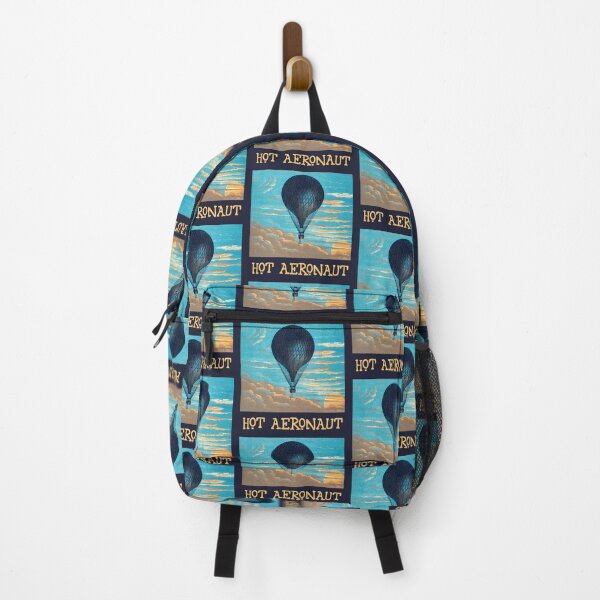 Item preview, Hot aeronaut (hot air-onaut) full of hot air balloon funny designed and sold by SolidEarthArt.