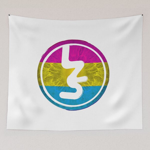 Item preview, LOLZOSAURUS PRIDE MONTH (PAN FLAG) designed and sold by Gaytriarchy.