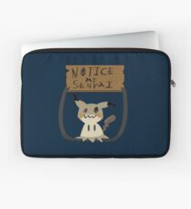 Mimikyu - Notice me senpai Laptop Sleeve