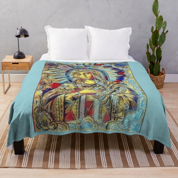 Item preview, Virgin Mary Engraving - Morning Glory designed and sold by deusrex007.