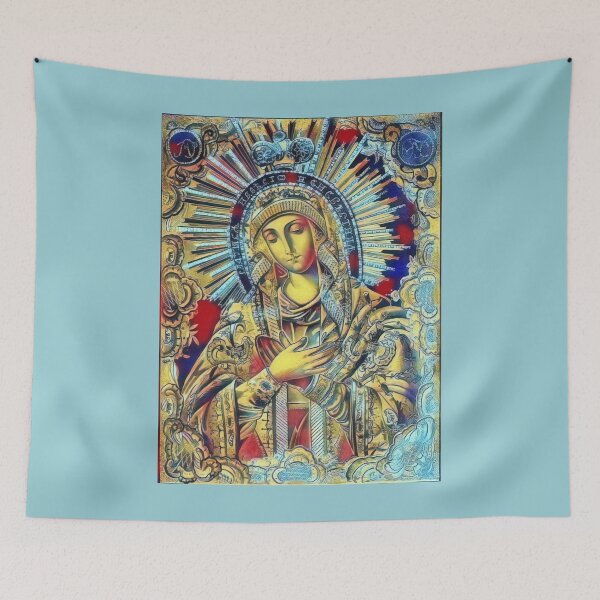 Item preview, Virgin Mary Engraving - Morning Glory designed and sold by deusrex007.