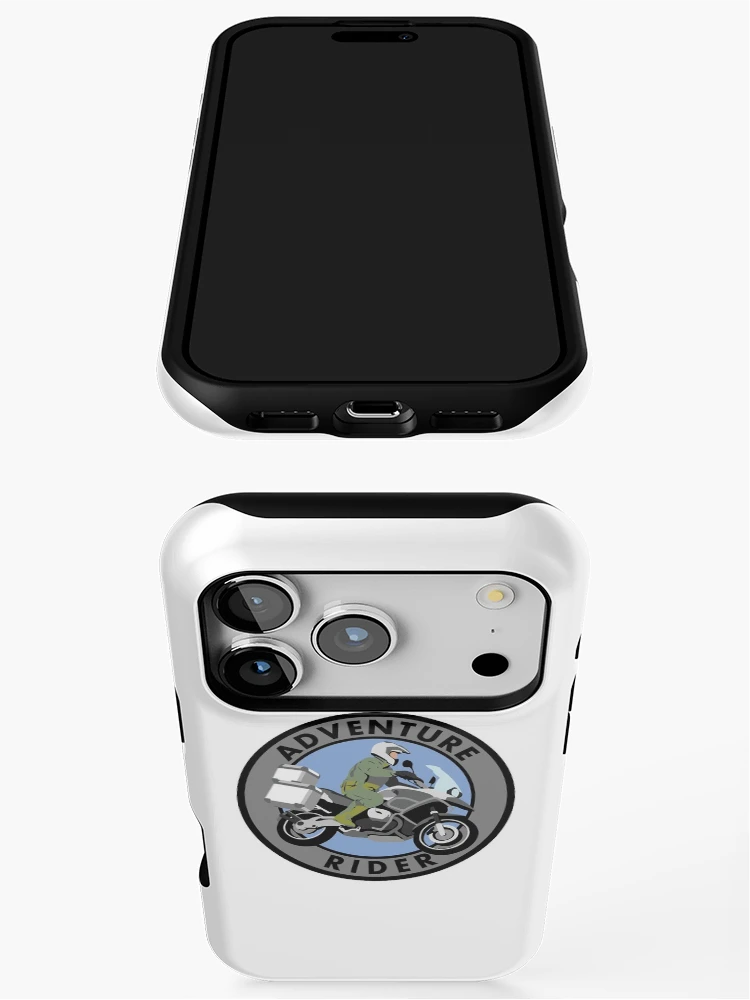 Thumbnail 3 of 4, iPhone Case, Adventure Rider Adventure designed and sold by badgework.