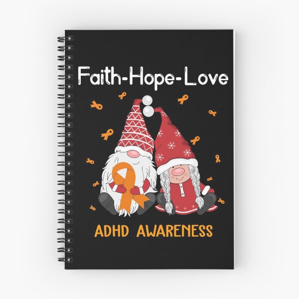 Item preview, Faith Hope Love ADHD Awareness designed and sold by Sabfit.