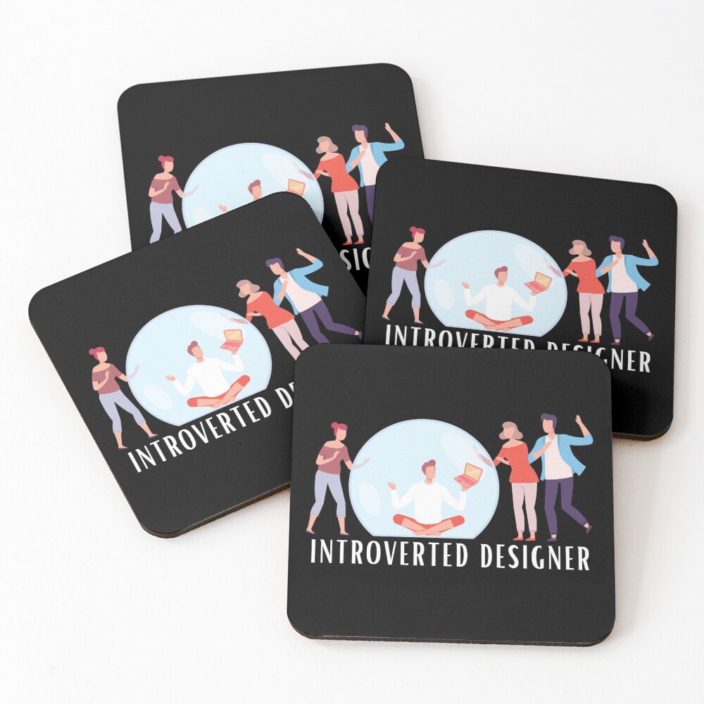 Item preview, Coasters (Set of 4) designed and sold by SurbDesigns.