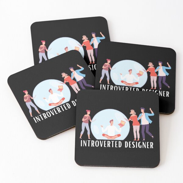 Item preview, Introverted Designer designed and sold by SurbDesigns.