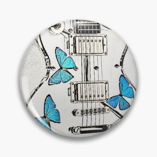 Item preview, Guitar of butterflies designed and sold by Sergej93.