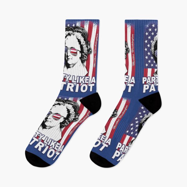 Item preview, MARTHA WASHINGTON First Lady Patriotic Feminist designed and sold by LoveAndDefiance.