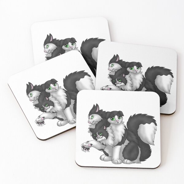 Item preview, CerPURRus: White Bicolor designed and sold by spyroid101.