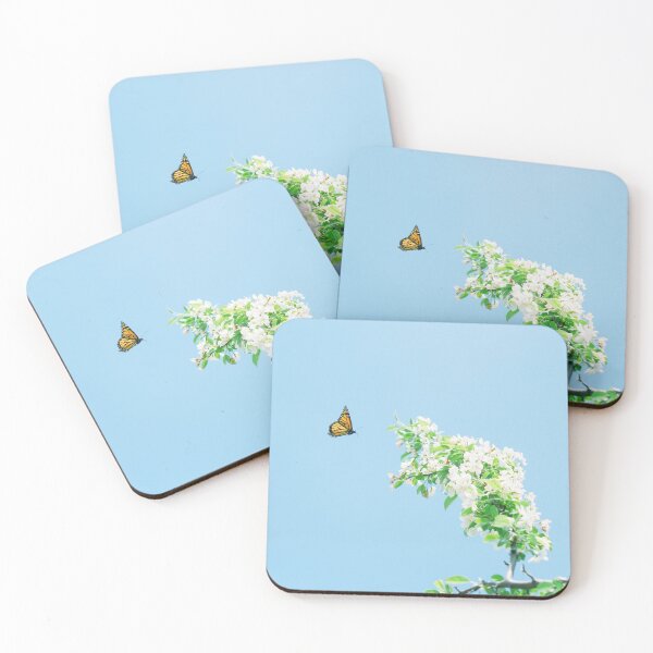 Item preview, monarch and crabapple blossoms japan designed and sold by distracted.