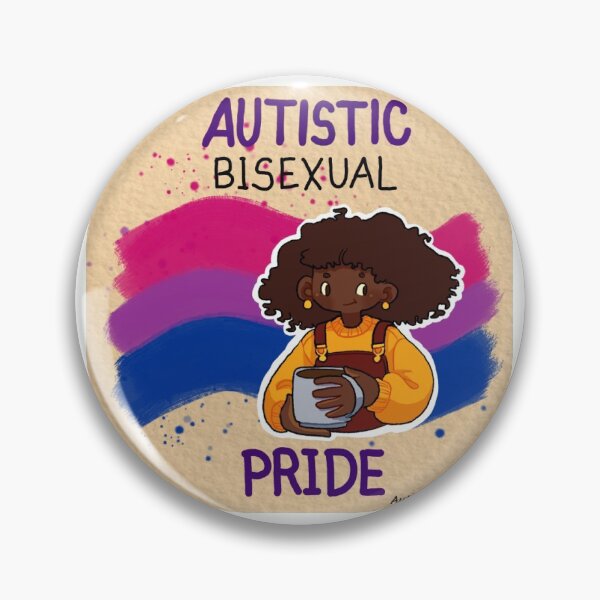 Artikelvorschau,  Bisexual Autistic Pride  entworfen und verkauft von AnoukVitte.