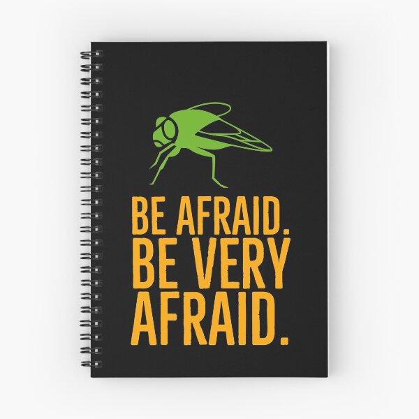 Item preview, Be Afraid. Be Very Afraid. designed and sold by RedOnBlack2020.