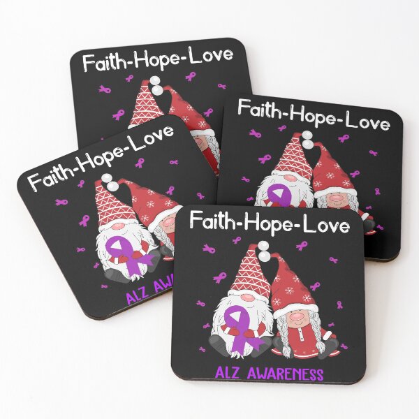 Item preview, Faith Hope Love ALZ Awareness designed and sold by Sabfit.
