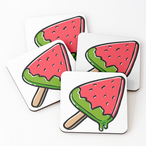 Item preview, Watermelon icecream print illustration designed and sold by valdegilde.