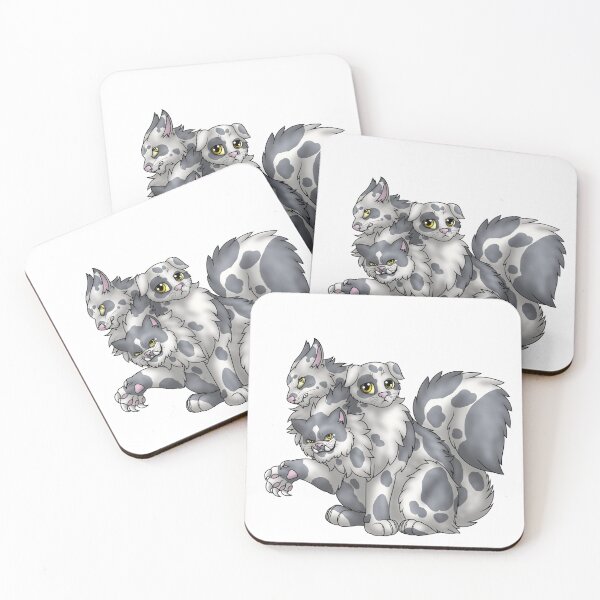 Item preview, CerPURRus: Grey Bicolor designed and sold by spyroid101.