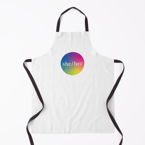 Item preview, She/Her Pronouns designed and sold by Gold Star Creative.