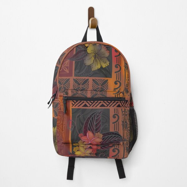 Item preview, Vintage Samoan Tapa Art Tropical Floral Tapa Board designed and sold by sunnthreads.