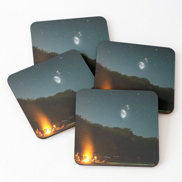 Item preview,   starry sky,  stars,  space stains, canyon, bonfire, forest designed and sold by Darikdark.