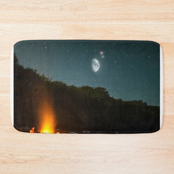 Item preview,   starry sky,  stars,  space stains, canyon, bonfire, forest designed and sold by Darikdark.