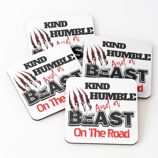 Item preview, Beast on the Road Claw Marks Red Black-Funny Trucker designed and sold by Mary Maple.