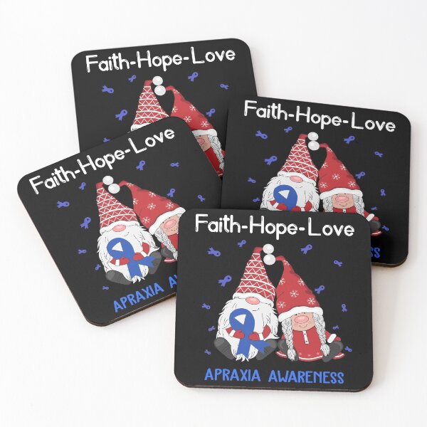 Item preview, Faith Hope Love Apraxia Awareness designed and sold by Sabfit.