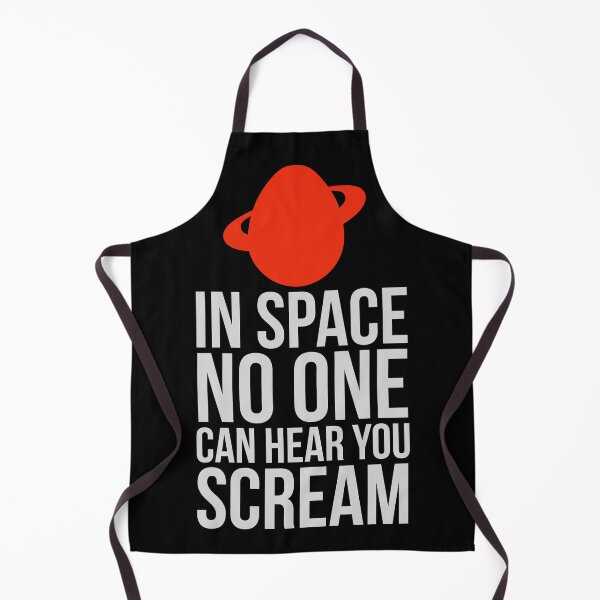 Item preview, In Space, No One Can Hear You Scream designed and sold by RedOnBlack2020.