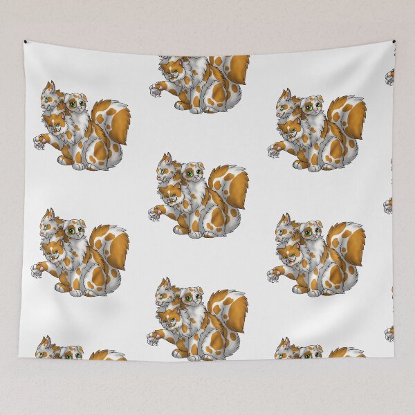 Item preview, CerPURRus: Ginger Bicolor designed and sold by spyroid101.