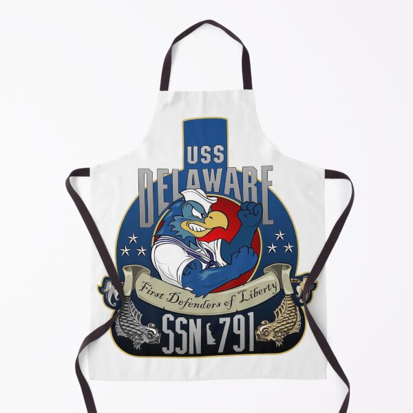 Item preview, USS Delaware (SSN-791) Crest designed and sold by Nikki SpaceStuffPlus.