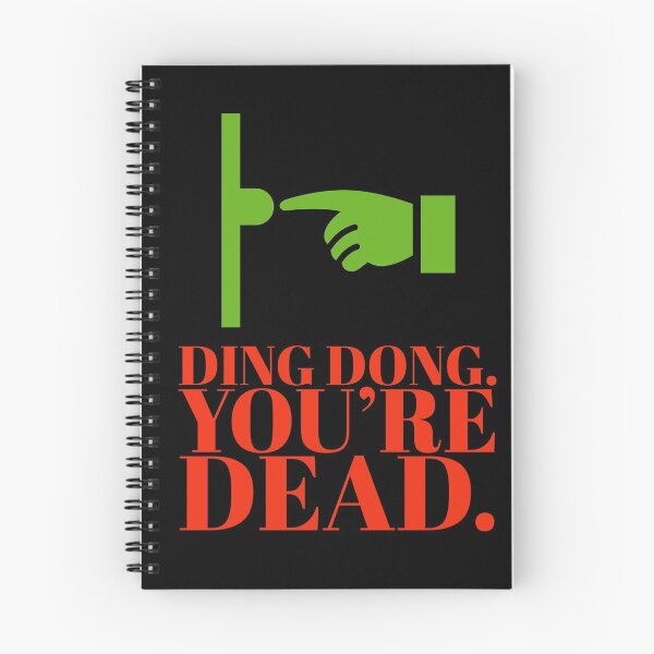 Item preview, Ding Dong Your Dead designed and sold by RedOnBlack2020.