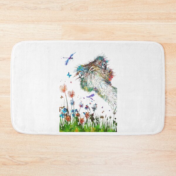 Item preview, Ostrich peeking designed and sold by Rosaliartbook.