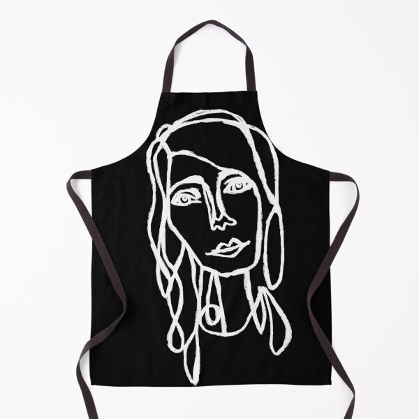 Item preview, Hand Drawn Kind Woman Portrait designed and sold by badlydrawnbabe.