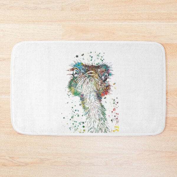 Item preview, Ostrich peeking designed and sold by Rosaliartbook.