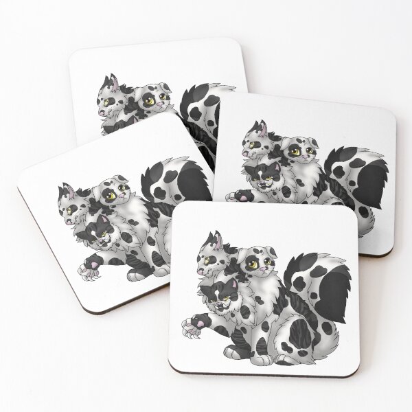 Item preview, CerPURRus: Black Bicolor Tabby designed and sold by spyroid101.