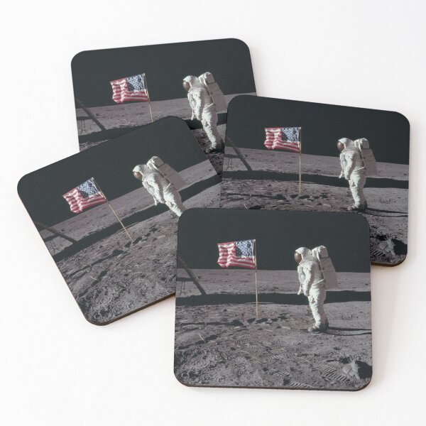 Item preview, moon, astronaut, armstrong usa,   stars,  space stains, designed and sold by Darikdark.
