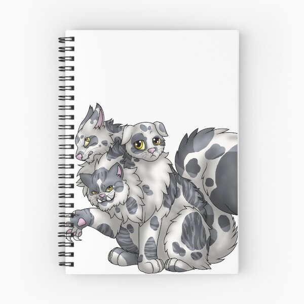 Item preview, CerPURRus: Grey Bicolor Tabby designed and sold by spyroid101.