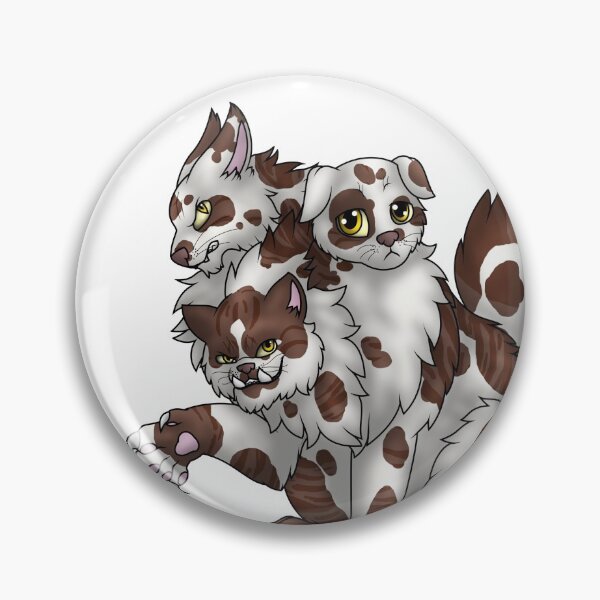 Item preview, CerPURRus: Chocolate Bicolor Tabby designed and sold by spyroid101.