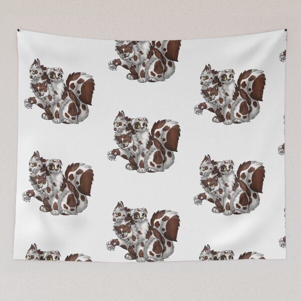 Item preview, CerPURRus: Chocolate Bicolor Tabby designed and sold by spyroid101.