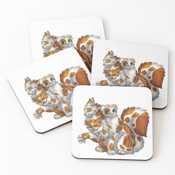 Item preview, CerPURRus: Ginger Bicolor Tabby designed and sold by spyroid101.